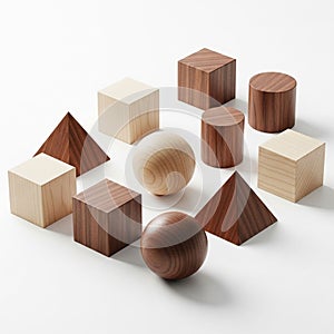 Between the light and dark wood emphasizes texture and grain patterns,