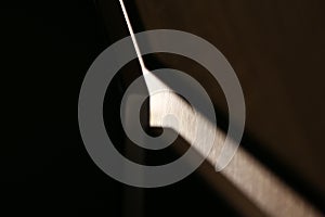 Light and darkness shadow edges