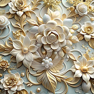 light decorative texture of a plaster wall