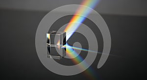 Light Dispersion and Refraction with a Crystal Cube