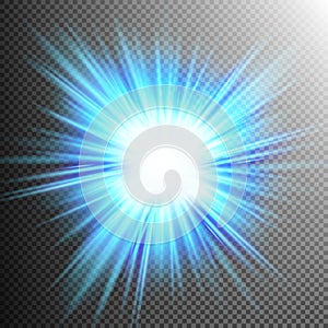 Light Effect Transparent Flare Lights. EPS 10