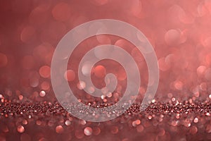 Light effects on red glitter background