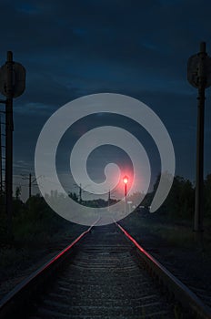 Light at the end of the road.