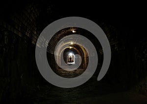 light at the end of the tunnel - the underground of the silver mountain fortress