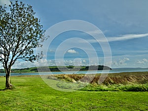 Light and the estuary at Laugharne