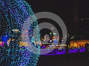 Light Festival of Bangkok city