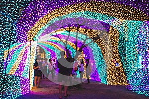 Light Festival of Bangkok city