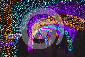 Light Festival of Bangkok city