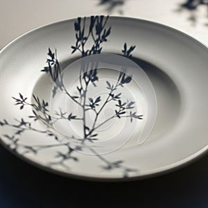 Light filtering through foliage which is creating a contrast between