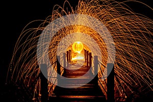 Light fire Spin