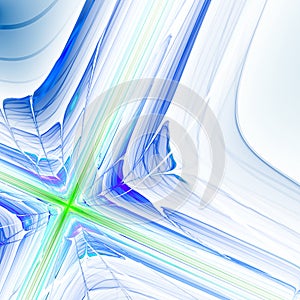 Light fractal cross