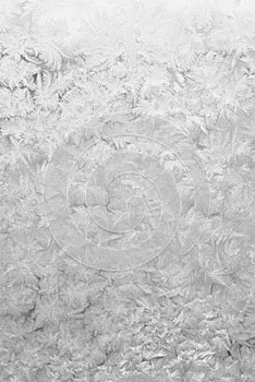 Light frozen window glass