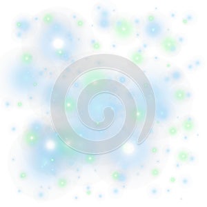 Light glow effect stars. Vector sparkles on transparent background. Sparkling magic dust particles