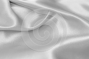 Light gray color fabric cloth polyester texture and textile background