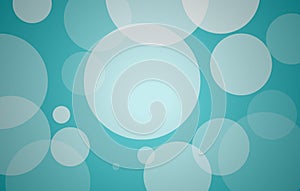 Light green abstract image with transparent circles for your brand book. Elegant pattern with a gradient for the header