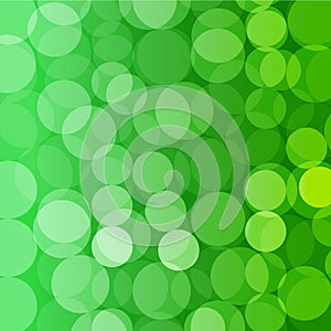 Light green circle vector background