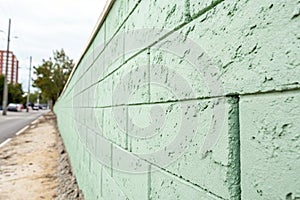Light green concrete cement wall texture