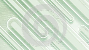 Light green geometric abstract tech motion background