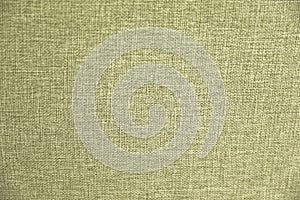 Light green linen fabric texture background