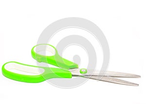 Light green scissors