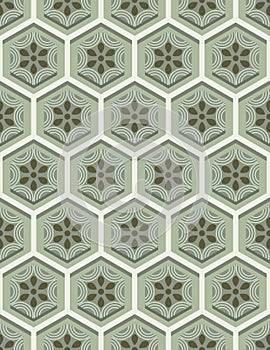 Light green seamless wallpaper pattern