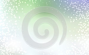 Light Green vector background with galaxy stars.