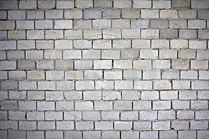 Light Grey Brick Wall Background