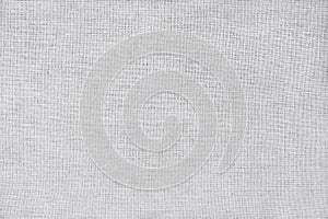 Light grey cotton fabric texture background, seamless pattern of natural textile