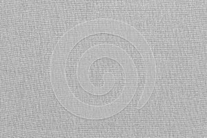 Light grey linen fabric texture background, seamless pattern of natural textile