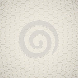 Light hexagon beige texture. background.