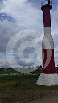 Light house on the Amazon River