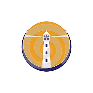 Light House Logo Template vector