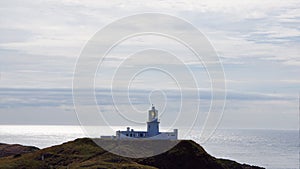 Light house on Strumble head in Wales