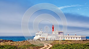 Light house with wether front