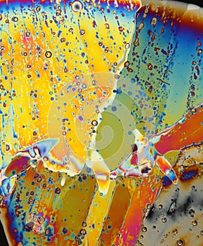 Light on ice crystals