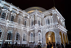 Light Installation; National Museum Singapore