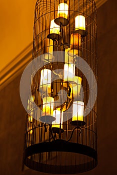 Light lamp electricity hanging decorate home interior