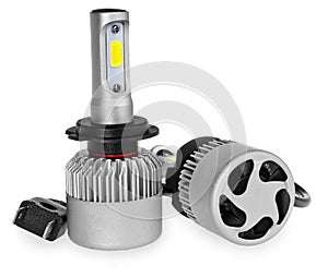 Light led bulbs for car lamps. Car led for halo rings and angel