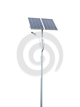 Light Led Lamp Post Energy Mini Photovoltaic Solar Cell Street Pole, Modern Engineering Efficiency Fixture Lantern Power Outside