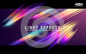 Light Lens Flare Transparent Vector Effects