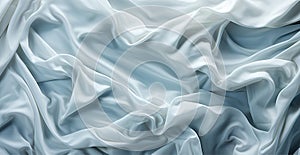 Light light linen fabric, texture panoramic background - AI generated image
