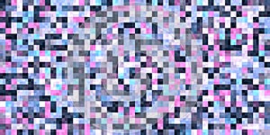 Light Lilac Blue Tiling Colored Squares