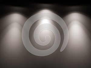 Light-map of spotlight lamps