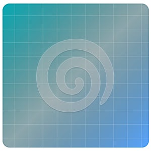 Light Mint to Blue Soft Grid Gradient