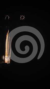 Light on the night at the rooms