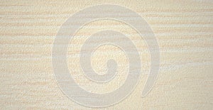 Light oak, natural wood texture with a pronounced pattern on a saw close-up