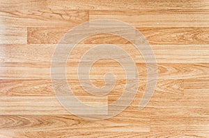 Light oak wooden flooring texture background, Top view of smooth brown laminate seamless wood floor photo