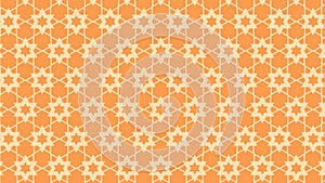 Light Orange Stars Background Pattern Graphic