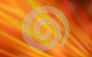 Light Orange vector background with straight lines.