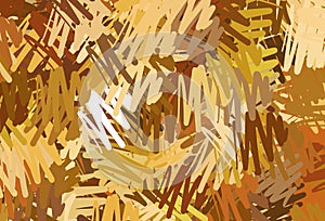 Light Orange vector background with straight lines.